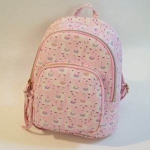 Under One Sky Llama Pink Mini Backpack Purple